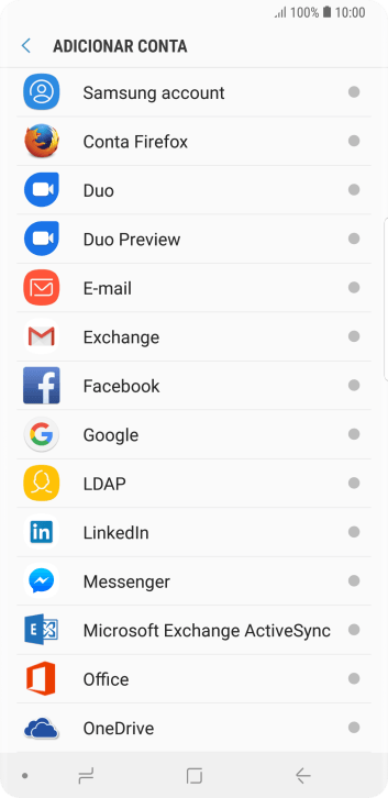 Pressione E-mail. Pressione E-mail.