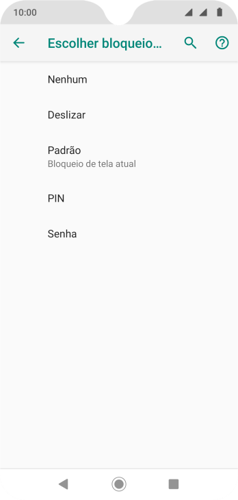 Pressione Nenhum. Pressione Nenhum.