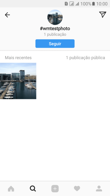 Pressione Seguir. Pressione Seguir.