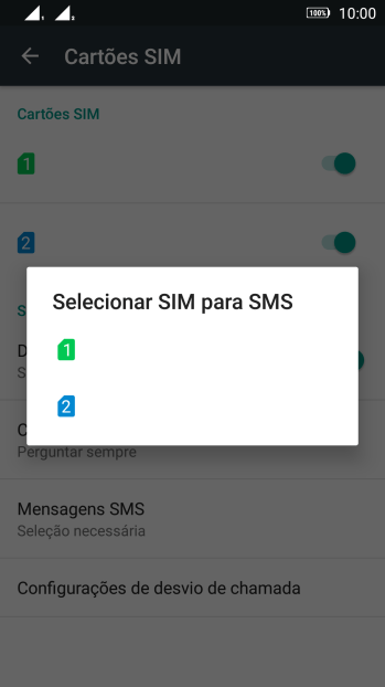 Pressione o chip desejado. Pressione o chip desejado.