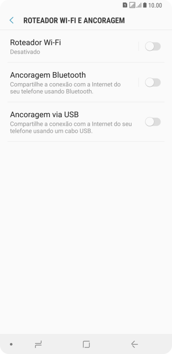 Pressione o indicador ao lado de Pressione o indicador ao lado de