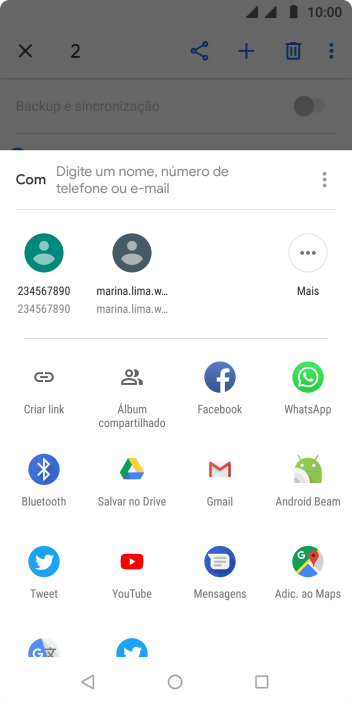 Pressione Salvar no Drive Pressione Salvar no Drive