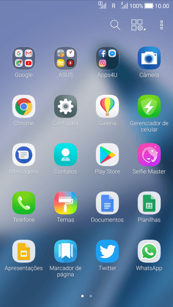 Pressione Play Store. Pressione Play Store.