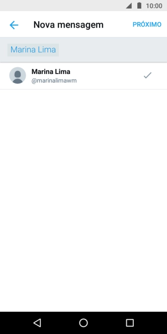 Pressione PRÓXIMO. Pressione PRÓXIMO.