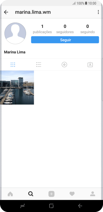 Pressione Seguir. Pressione Seguir.