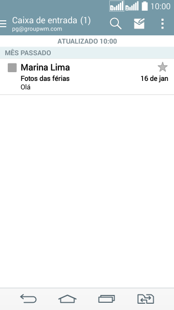 Pressione a tecla de início para finalizar e voltar à tela inicial. Pressione a tecla de início para finalizar e voltar à tela inicial.
