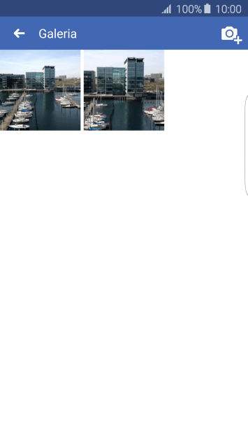 Pressione a foto ou o vídeo desejado. Pressione a foto ou o vídeo desejado.