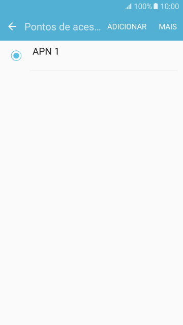 Pressione ADICIONAR. Pressione ADICIONAR.