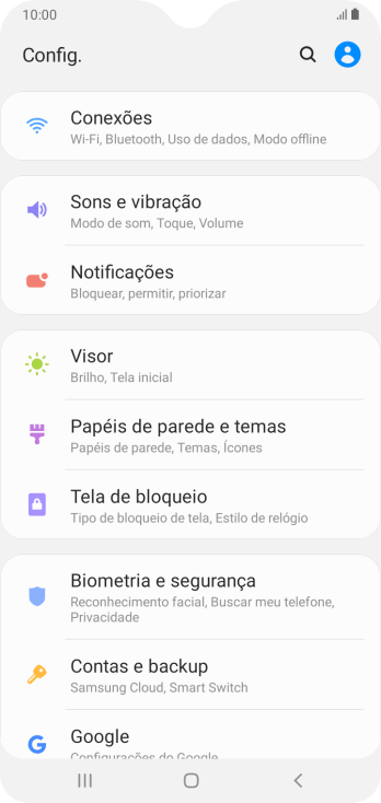 Pressione Tela de bloqueio. Pressione Tela de bloqueio.