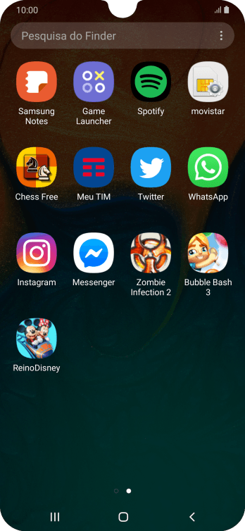 Pressione WhatsApp. Pressione WhatsApp.