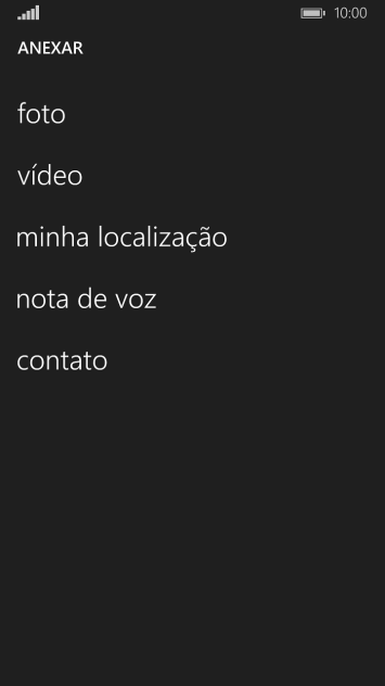 Pressione foto, e navegue até a pasta desejada. Pressione foto, e navegue até a pasta desejada.