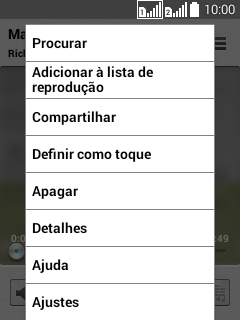 Pressione Adicionar à lista de reprodução. Pressione Adicionar à lista de reprodução.