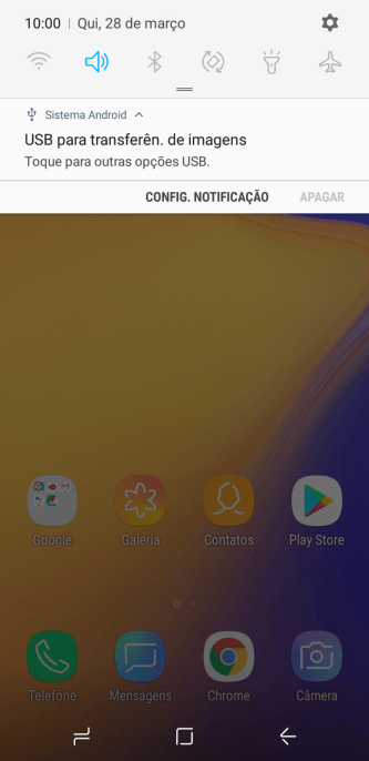 Pressione Toque para outras opções USB.. Pressione Toque para outras opções USB..