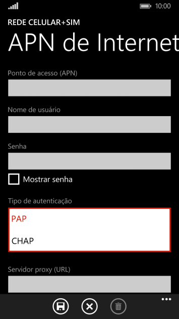 Pressione PAP. Pressione PAP.