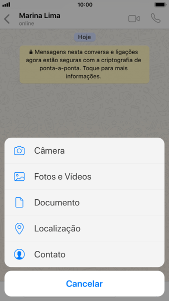 Pressione Fotos e Vídeos. Pressione Fotos e Vídeos.