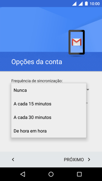 Pressione a configuração desejada. Pressione a configuração desejada.