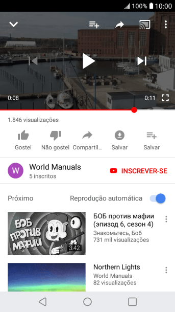 Pressione a tecla de início para finalizar e voltar à tela inicial. Pressione a tecla de início para finalizar e voltar à tela inicial.