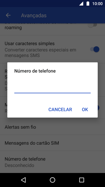Se você é cliente TIM com DDD 11, 12, 13, 14, 15, 16, 17, 18 ou 19, deve inserir +551181138200 e pressionar OK. Se você é cliente TIM com DDD 11, 12, 13, 14, 15, 16, 17, 18 ou 19, deve inserir +551181138200 e pressionar OK.