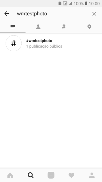 Pressione o hashtag desejado. Pressione o hashtag desejado.