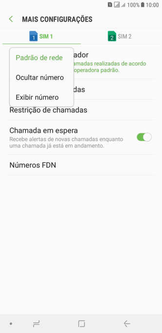 Pressione Exibir número para ativar a identificação do seu número. Pressione Exibir número para ativar a identificação do seu número.