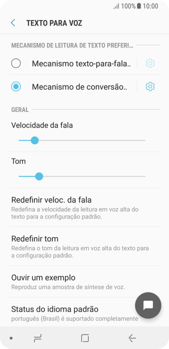 Pressione o ícone de configurações ao lado de Pressione o ícone de configurações ao lado de