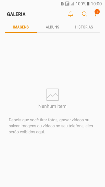 Pressione ÁLBUNS, e navegue até a pasta desejada. Pressione ÁLBUNS, e navegue até a pasta desejada.