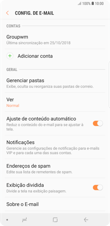 Pressione Notificações. Pressione Notificações.