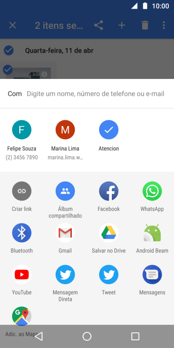 Pressione Salvar no Drive Pressione Salvar no Drive