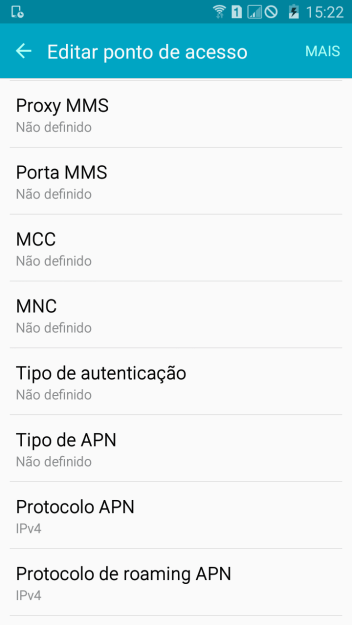 Pressione Proxy MMS. Pressione Proxy MMS.