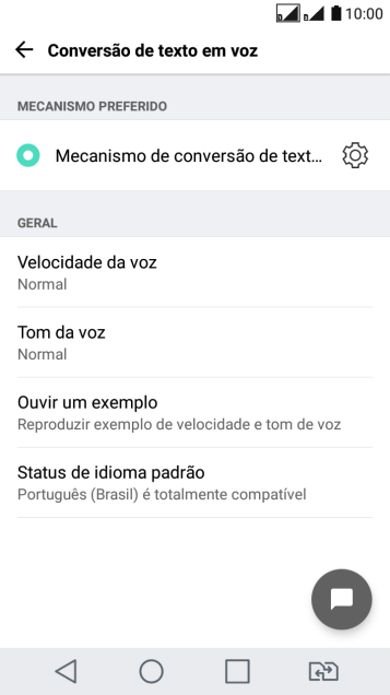 Pressione o ícone de configurações ao lado de Pressione o ícone de configurações ao lado de