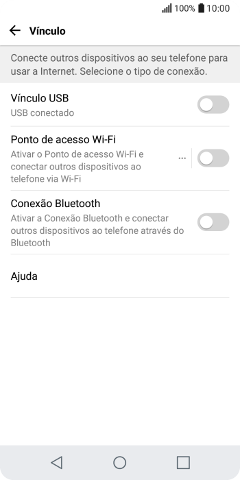 Pressione Ponto de acesso Wi-Fi. Pressione Ponto de acesso Wi-Fi.