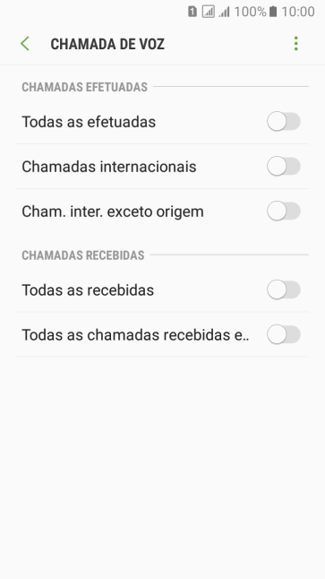Pressione o indicador ao lado do tipo de bloqueio. Pressione o indicador ao lado do tipo de bloqueio.