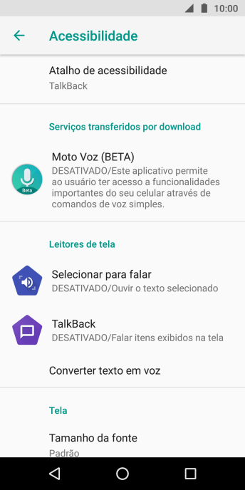 Pressione Selecionar para falar. Pressione Selecionar para falar.