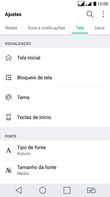 Pressione Bloqueio de tela. Pressione Bloqueio de tela.