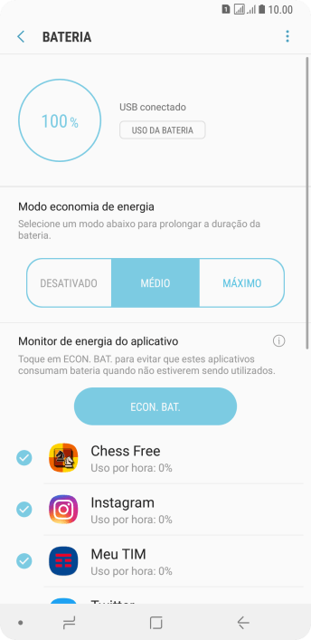 Pressione a tecla de início para finalizar e voltar à tela inicial. Pressione a tecla de início para finalizar e voltar à tela inicial.