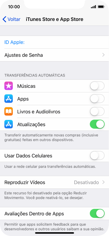Pressione o indicador ao lado de Pressione o indicador ao lado de
