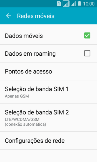 Pressione Pontos de acesso. Pressione Pontos de acesso.