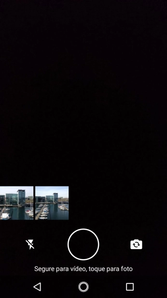 Pressione a foto ou o vídeo desejado. Pressione a foto ou o vídeo desejado.
