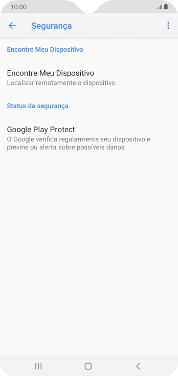 Pressione Encontre Meu Dispositivo. Pressione Encontre Meu Dispositivo.