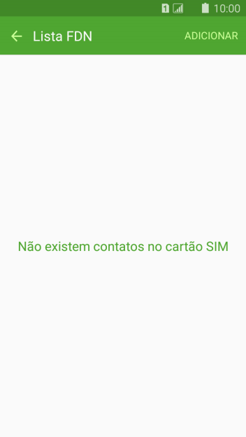 Pressione ADICIONAR. Pressione ADICIONAR.