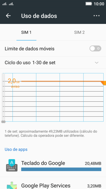 Pressione o chip desejado. Pressione o chip desejado.