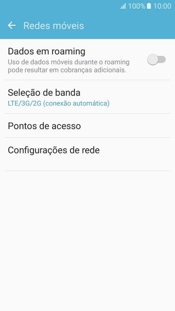 Pressione Pontos de acesso. Pressione Pontos de acesso.