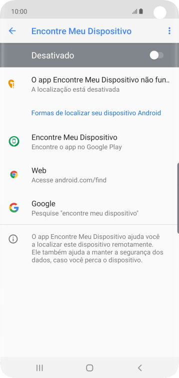 Pressione o indicador para ativar a função. Pressione o indicador para ativar a função.