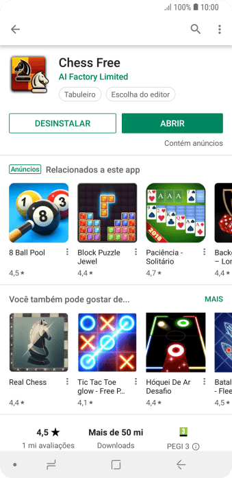 Pressione a tecla de início para finalizar e voltar à tela inicial. Pressione a tecla de início para finalizar e voltar à tela inicial.