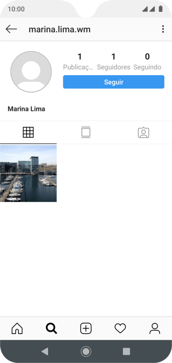 Pressione Seguir. Pressione Seguir.