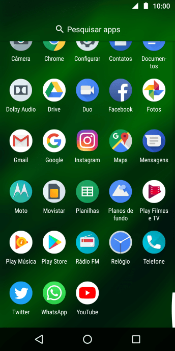 Pressione Play Store. Pressione Play Store.