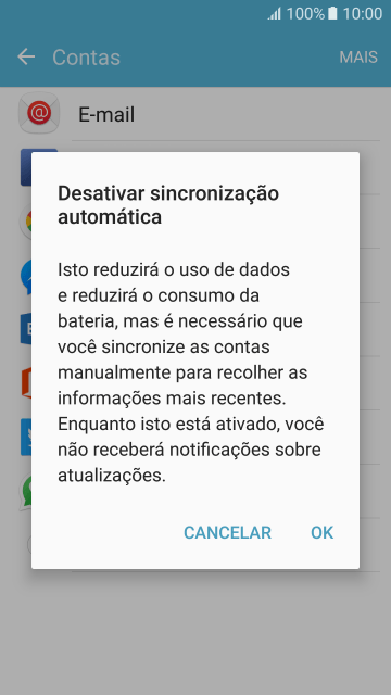 Pressione OK para desativar a função. Pressione OK para desativar a função.
