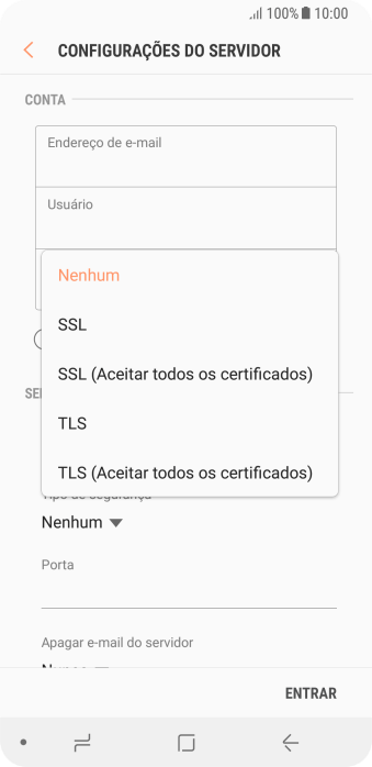 Pressione Nenhum para desativar a função. Pressione Nenhum para desativar a função.
