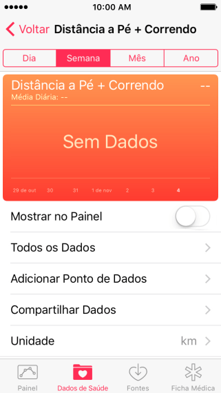 Pressione Adicionar Ponto de Dados, e siga as instruções da tela para inserir as informações desejadas. Pressione Adicionar Ponto de Dados, e siga as instruções da tela para inserir as informações desejadas.