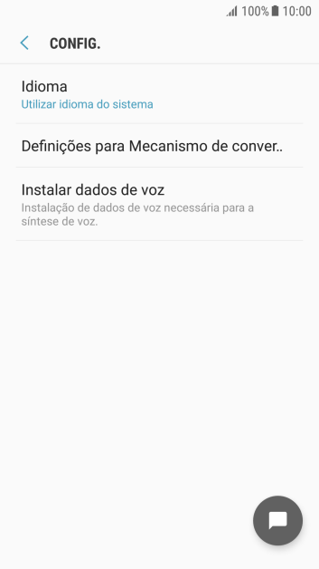 Pressione Definições para Mecanismo de conver..., e siga as indicações da tela para selecionar as configurações desejadas. Pressione Definições para Mecanismo de conver..., e siga as indicações da tela para selecionar as configurações desejadas.